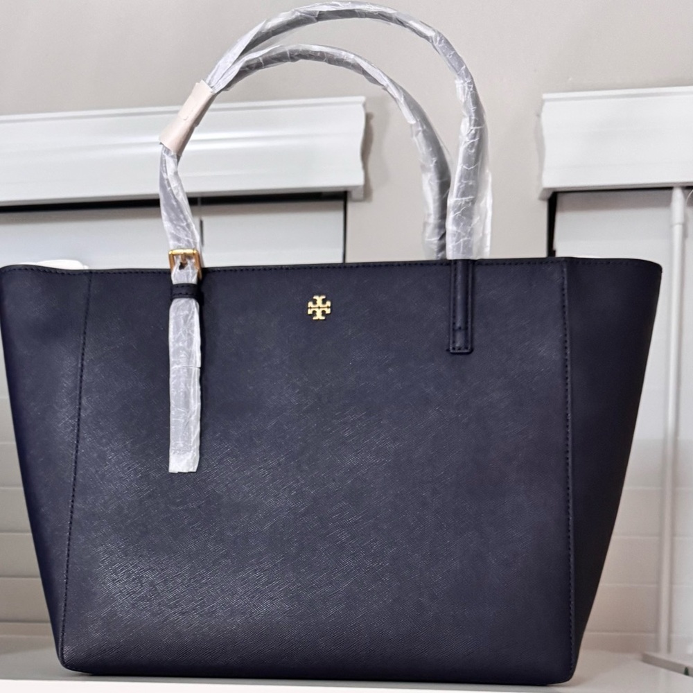 Tory Burch Navy Blue Women's Tote Bag